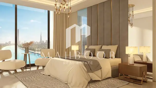 BK & Dubai Skyline View | Good Investment | Luxury thumbnail 4