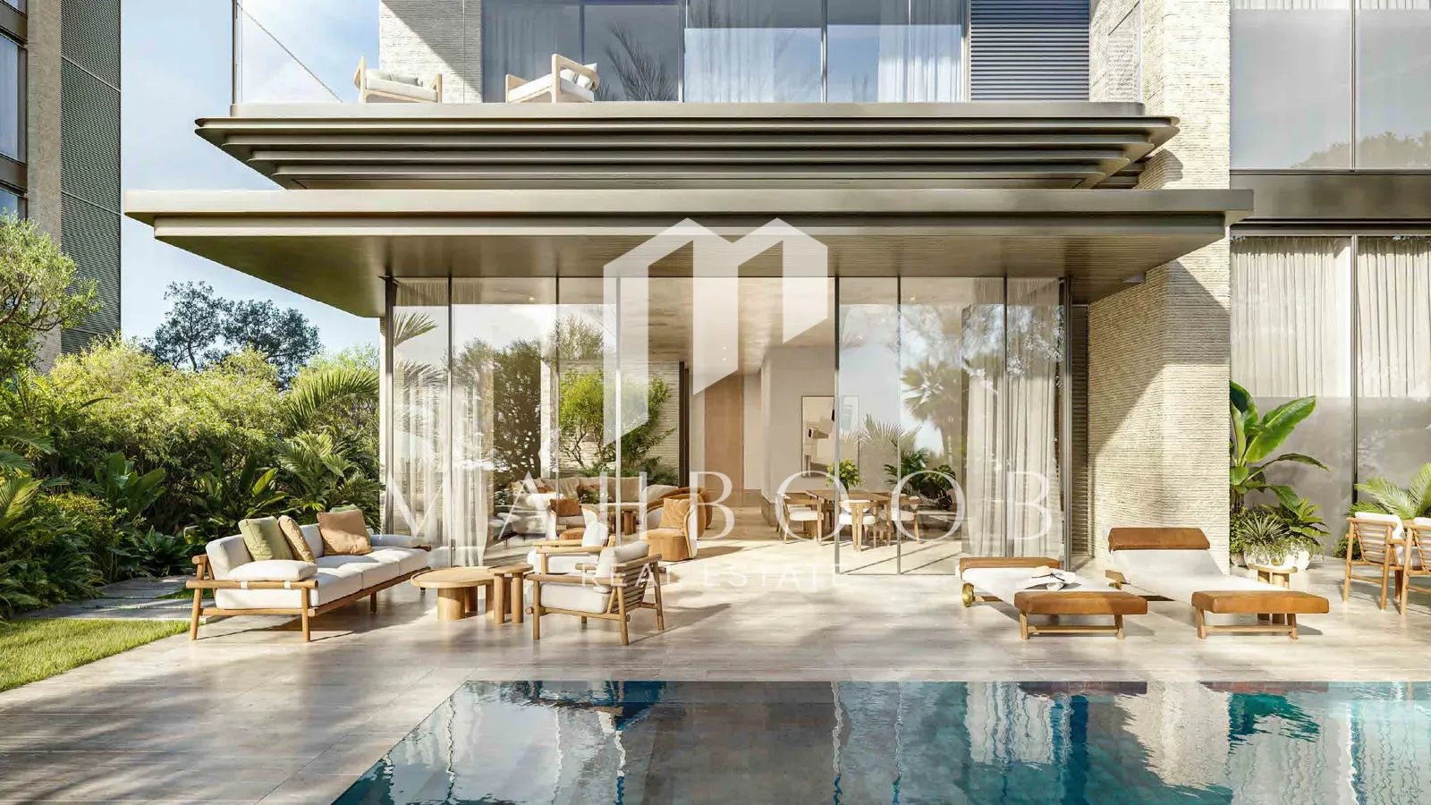 Beachfront | Luxurious Living | 3 BR + Maid photo 1