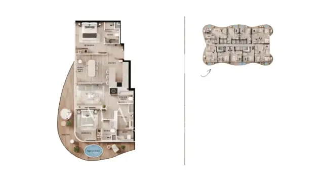 Urgent Sale | 2 BR + Study in Aqua Residences Tower 2 thumbnail 21
