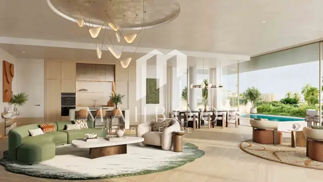 Beachfront | Luxurious Living | 3 BR + Maid thumbnail 4