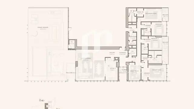 Jumeirah Residence | Large Private Terrace & Pool thumbnail 30