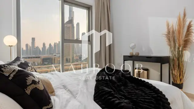 Luxury 2BR | Full Burj & Pool View | Furnished thumbnail 10