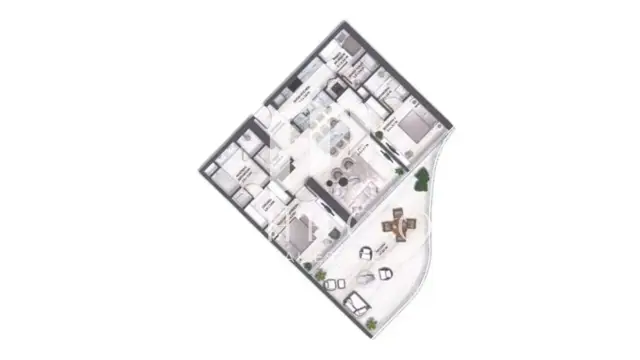 Urgent Sale | 3.2% Below OP | 2 BR in SLS Residences The Palm thumbnail 12