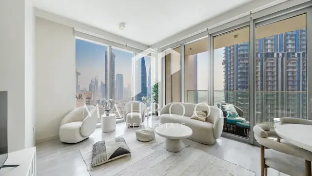 Luxury Upgraded | Full Burj View | High Floor thumbnail 6