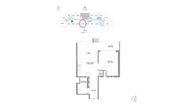 Urgent Sale | 11.7% Below OP | 1 BR in Sobha Solis Tower B thumbnail 14