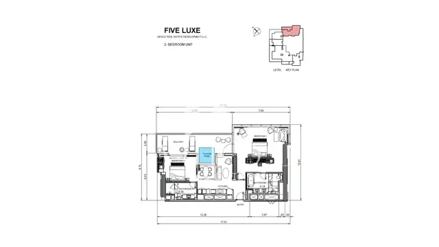Urgent Sale | Ready | 2 BR in Five Luxe thumbnail 45