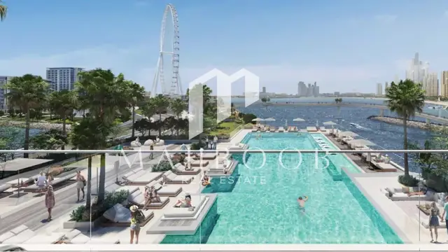 Urgent Sale | 17.4% Below OP | 2 BR + Maid in Bluewaters Bay Building 1 thumbnail 3