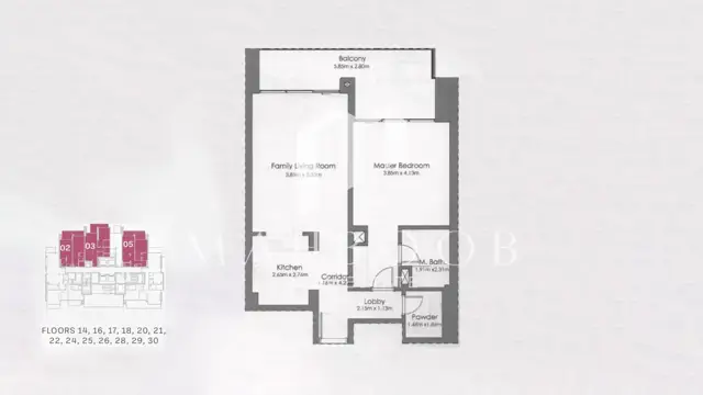 Urgent Sale | 15.1% Below OP | 1 BR in Amwa Aria thumbnail 8