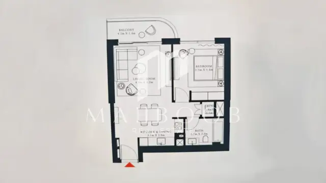 Urgent Sale | Ready & Vacant | 1 BR in Palace Beach Residence Tower 2 thumbnail 19
